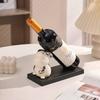 Estante para vinos de estilo europeo, vitrina para vinos, porche, sala de estar, decoración, aparador, luz de lujo, decoraciones para el hogar, estante de almacenamiento de conejo, venta al por mayor