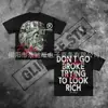 Camiseta de verano nueva 2024, estilo retro extragrande, venta directa de fábrica transfronteriza, patrón gótico, para mujer, Harajuku, pareja
