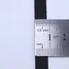 Fita Preta Cauda 6mm Padrão Denso 8mm de Largura Padrão Espinha de Peixe Padrão Pit Padrão Teia Especificações Completas Resistente ao Desgaste Fita de Imitação de Nylon