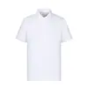 Camisa Polo de Manga Corta Lisa con Cuello y Dos Botones, 220g 40S Sorona Enfriamiento, Ropa de Trabajo Personalizada con Logo Impreso
