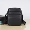 Bolso cruzado de hombro único para hombre de piel de vaca, gran capacidad, multibolsillos, bolso de negocios para ir al trabajo, bolso cruzado para deportes al aire libre, venta al por mayor