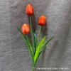 3 Flores de Tulipán de Seda Tela de Seda Flores Falsas Flores Artificiales Decoración del Hogar Accesorios de Fotografía Flores Artificiales Al por Mayor en Stock