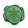 Adesivo de carimbo de cera de vedação verde pinho Série de Natal adesivo de selo para decoração de envelope convite garrafa de vinho presente