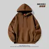 Sudadera con capucha para reunión fotográfica de Hip-Hop Sudadera de color puro Niños y niñas Uniforme de clase Fiesta Suéter para estudiante Parte superior holgada con forro polar
