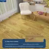 Piso Plástico de PVC Comercial, Espessado, Resistente ao Desgaste, Impermeável, Piso Cimentício Específico para Hospitais, Piso de Instalação Direta
