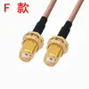 Cable Adaptador SMA Macho a SMA Hembra Cable de Conexión Cable de Extensión de Antena Cable RF Conector Macho a Hembra Cable 316