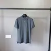 Camisa Polo Clássica de Dois Botões Rl Ralph Lauren com Bordado de Cavalo Pequeno, Algodão Puro Estilo Clássico Manga Curta Duplo Botão