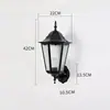 Carcasa de Luminaria de Pared para Exteriores, Luminaria de Pared Exterior Estilo Europeo para Patio de Villa, Luminaria de Pared Exterior Estilo Americano para Balcón y Pasillo, Venta al por Mayor