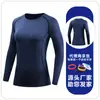 Pro Ropa Deportiva Ajustada para Mujer Elástica Manga Larga Ropa de Fitness Secado Rápido Adelgazante para Correr Baloncesto Yoga Camiseta F8021