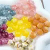 Contas Acrílicas Estrela de Cinco Pontas Sfumato Contas Soltas Pulseira DIY Feita à Mão Pulseira Colar Corrente para Celular Acessórios