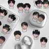 120 pegatinas decorativas creativas, lindas y originales, con diseños calados para manualidades, con Wang Lu y Mu Zhicheng