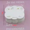 Tarjeta de papel para embalaje tarjeta de papel para accesorios para el cabello tarjeta de papel estilo coreano tarjeta de anillo para el cabello material diadema tarjeta colgante linda etiqueta plegable joyería pequeña