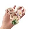 Estilo Japonés Lindo Conejo Oso Diadema Corazón de Niña Banda Intestino Pequeño Banda de Goma Cuerda para el Cabello Todo Fósforo Dulce Cuerda para el Cabello Accesorios para el Cabello