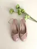 Primer Encuentro con los Zapatos de Commuter Redondos Negros Estilo Francés para Mujer, Primavera/Verano 2026, con Moño y Tacones Finos, Diseño Elegante