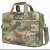 Bolsa de Computadora Camuflajeada, Maletín de Hombro, Bolso de Mano, Bolsa Publicitaria, Bolsa de Información, Almacenamiento Impermeable de Documentos, Bolsa para Reuniones de Oficina