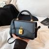 Moderna Casual Retrô 2026 Outono Nova Elegante Versátil Vintage de Alta Qualidade Bolsa de Ombro Cruzada Pequena Quadrada