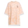 2022 Manga Curta Feminina Nova Moda Solta Top Feminino Malha Camisa Base Personalizada Influenciador da Internet Camiseta Feminina ins Moda de Verão Peça Única Cabelo