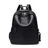 Mochila de lazer coreana simples de couro bovino de primeira camada, atacado internacional, bolsa de ombro feminina de grande capacidade para viagens de negócios