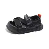 Sandalias Cerradas de Nuevo Estilo para Niños Verano 2025, Sandalias Deportivas con Suelas Suaves Antideslizantes, Zapatos Casuales para Niñas, Zapatos de Playa Estilo Coreano