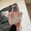 Bolso de mano de estilo nacional chino nuevo para mujer 2025 Nueva moda Bordado Versátil Bolso de hombro tipo cubo Estilo occidental Bolso bandolera