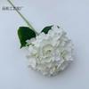 Hortensia de una sola rama, simulación de hortensia para boda, decoración para hogar, hotel, salón de bodas, accesorios de tiro falsos, venta al por mayor