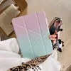 Funda Protectora Coreana Ins Gradiente Adecuada para Tableta iPad Pro Lado del Aire Succión Separación Plegado Miniy Décima Generación Japonés y Coreano 11