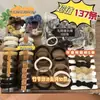 Set de regalo de accesorios para el cabello para niños, ligas para el cabello de bebé, pinzas laterales para niñas, accesorios para el cabello, cuerdas para el cabello de princesa para niñas