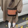 Bolsa Matelassê Bordada de Ombro Único para Mulheres 2025 Nova Tendência Casual Moda Versátil Corrente Transversal Bolsa Hobo Saco
