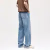 Jeans Reto Lavado Retro de Lyocell de Alta Qualidade para Homens, Novidade Primavera 2026 Calças Cleanfit Estilo Americano