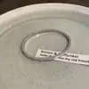 Pulsera de Acero de Titanio con Circonita que No se Desvanece para Mujer, Accesorio de Nicho de Lujo Ligero, Pulsera Simple Apilable de Verano, Popular en Xiaohongshu