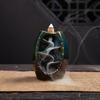 Fluindo para trás sândalo cachoeira fumaça cone agarwood absinto atacado criativo ornamentos de cerâmica artesanato