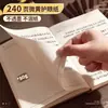 Caixa de presente de caderno estilo chinês Caderno A5, bloco de notas, livro de registro de reuniões, prêmio para estudantes, presente escolar, conjunto de caderno e caneta