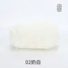 Xuefeier Algodão Penteado de Bebê 5 Fios Leite DIY Bola de Lã Grossa Material para Crochê Feito à Mão Bolsa Fio de Algodão