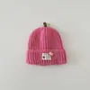 Gorro de Invierno Nuevo para Niños Qiunan, Lindo Gorro de Punto de Manzana, Cálido Gorro de Lana Cortavientos, Gorro de Bebé Pullover