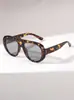 Nuevas Gafas de Sol de Estilo Retro Europeo y Americano Estilo Piloto Unisex Protección UV Moda Tendencia Estilo Urbano Montura Grande Adelgazante