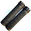 Conjunto de Guidão de Bicicleta Borracha Trava Buzina Bola de Carne Antiderrapante Absorvente de Choque Montanha Reta Voador Dobrável Universal