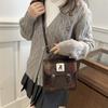 Bolso vintage de personalidad 2024 nueva mochila de moda de oso lindo para comercio exterior