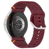 Adecuado para Samsung Watch7, esta correa de repuesto presenta un patrón de girasol y es una correa de silicona cosida para el Watch7