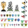 Trofeo de Fútbol de Pie Copa Mundial 2026 Camiseta con Forma de Globo Decoraciones para Fiesta de Fútbol