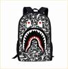 Nova mochila escolar 3D colorida com estampa de cachorro njb2000 para estudantes do Ensino Fundamental, 2º ao 6º ano