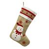 Suministros para Decoración Navideña 2022 Adornos Navideños Bolsas de Regalo Muñeco de Nieve Papá Noel Reno Copo de Nieve Arpillera Medias de Navidad Calcetines