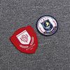 Etiqueta de Jardim Etiqueta Tecida Broche Distintivo Escolar Decoração de Uniforme Escolar Etiqueta de Tecido Borda Travada Braçadeira Braçadeira de Velcro Marca Registrada Hengrui