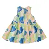 Vestido de Verão Jerry Baby para Crianças Maiores Vestido de Bebê Puro Algodão Vestido Regata para Meninas Vestido Infantil Estampado para Crianças de 8 Anos