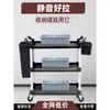 Carrito de comedor pequeño de tres niveles para recoger comidas, carrito de entrega de comidas, carrito de recogida de platos, restaurante comercial, ruedas móviles para entrega de alimentos, engrosado