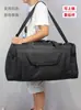 Bolsa de Viaje Portátil de Gran Capacidad Bolsa para Equipaje de Trabajo Tela Oxford Bolsa de Consignación Candado Estampado Baúl Bolsa de Almacenamiento