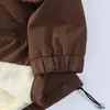 Chaqueta para hombre, otoño e invierno, forrada de polar, engrosada, acolchada, cálida, a la moda, versátil, con capucha, moderna, casual, deportiva, corte holgado