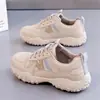Nuevos Zapatos de Mujer Otoño 2026: Zapatillas transpirables tipo 'Dad Shoes', estilo coreano, versátiles, de suela gruesa, suela blanda, deportivas casuales.