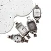 Pulsera Reloj Módulo Más Vendida para Mujer, Reloj de Cuarzo al por Mayor, Pulsera Estilo Europeo y Americano, Reloj Versátil DIY Cuadrado con Incrustaciones de Diamantes