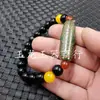 Dragón de Jade Jade Pulsera de Jade Pulsera de Cuentas de Ágata Pulsera de Cuentas Cilíndricas Pulsera de Cuentas Rayo Pulsera Passepartout Pulsera de Jade