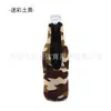 Material de protección ambiental puntual, material de buceo de 330 ml, cubierta de botella de cerveza con cremallera, tela de buceo, cubierta de botella de vidrio con aislamiento impermeable, cubierta de taza
